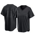 harde S.Mariners #12 Josh Naylor Player Black Replica Fashion T-shirt Stitched Jerseys