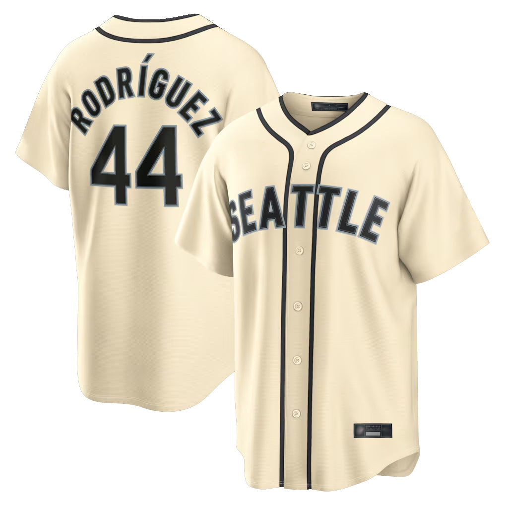 harde S.Mariners #44 Julio Rodriguez Player Cream 2026 Home Limited Stitched Jerseys