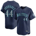 harde S.Mariners #44 Julio Rodriguez Player Navy Home Limited Stitched Jerseys