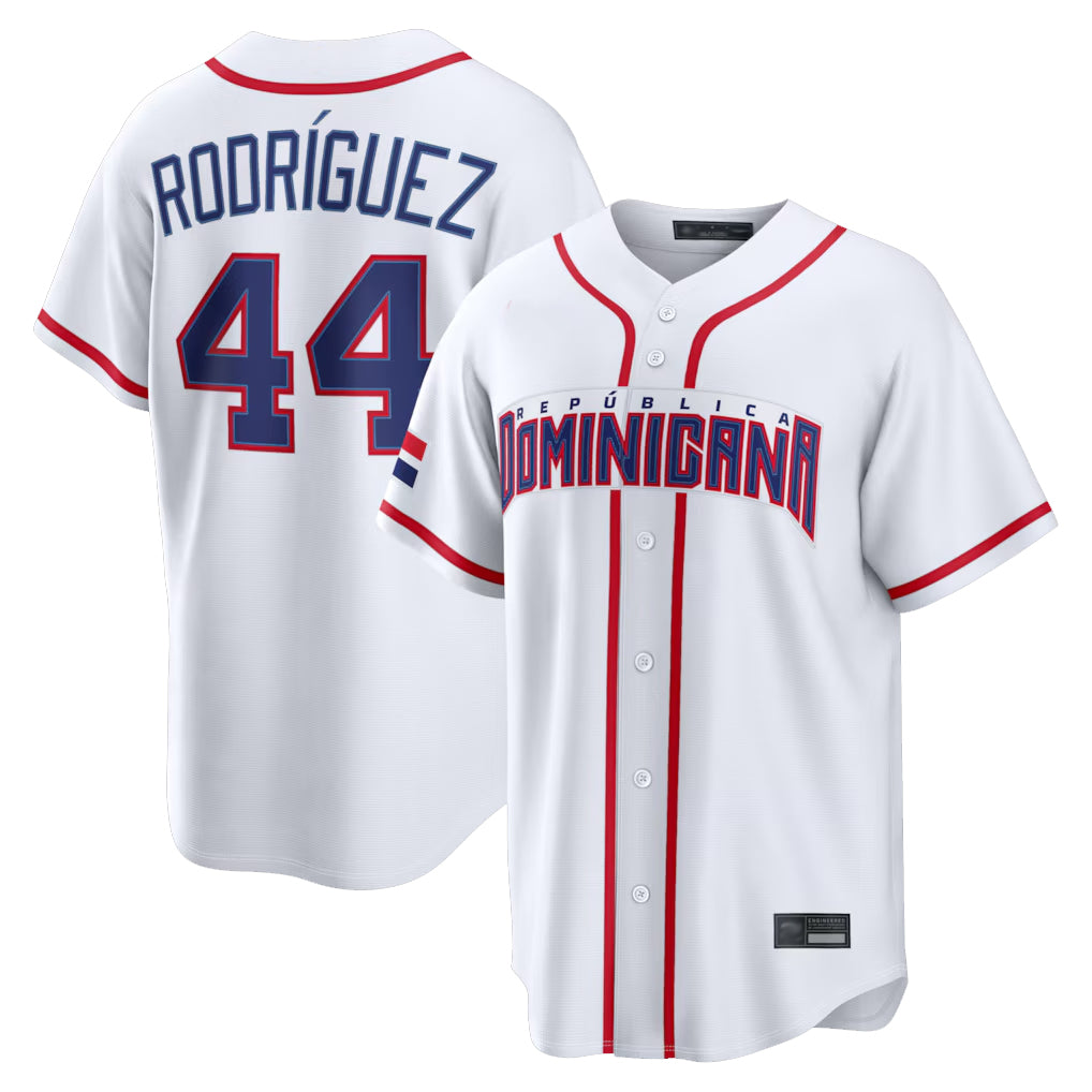 harde S.Mariners #44 Julio Rodriguez Player White 2026 World Classic Home Stitched Jerseys