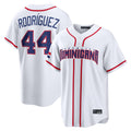 harde S.Mariners #44 Julio Rodriguez Player White 2026 World Classic Home Stitched Jerseys