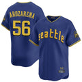 harde S.Mariners #56 Randy Arozarena Player Royal City Connect Home Limited Stitched Jerseys
