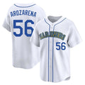 harde S.Mariners #56 Randy Arozarena Player White Pitch Fashion Game Stitched Jerseys