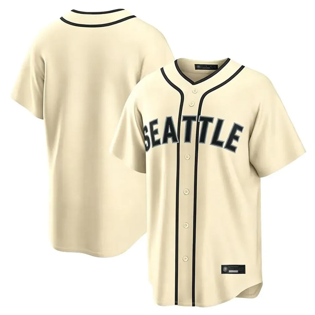 harde S.Mariners Blank Player Cream 2026 Home Limited Stitched Jerseys