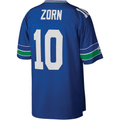 harde S.Seahawks #10 Jim Zorn Mitchell & Ness Royal Legacy Replica Jersey