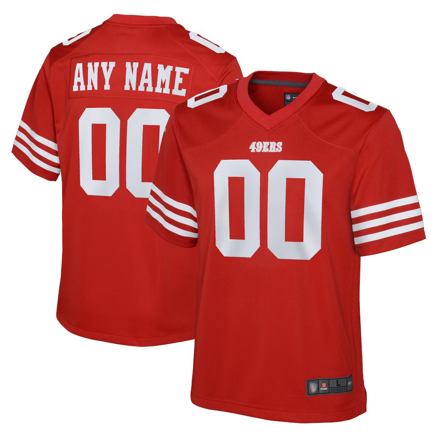 harde Custom SF.49ers Game Team Colour Stitched Jerseys