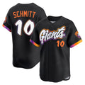 harde SF.Giants #10 Casey Schmitt Player Black 2025 City Connect Home Limited Stitched Jerseys