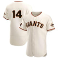 harde SF.Giants #14 Patrick Bailey Player Cream Home Limited Elite Stitched Jerseys