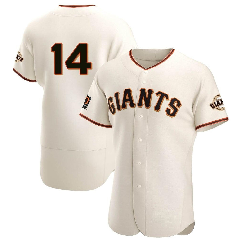 harde SF.Giants #14 Patrick Bailey Player Cream Home Limited Elite Stitched Jerseys