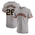 harde SF.Giants #26 Matt Chapman Player Gray Home Limited Elite Stitched Jerseys