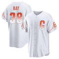 harde SF.Giants #38 Robbie Ray Player White City Connect Home Game Stitched Jerseys