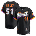 harde SF.Giants #51 Jung Hoo Lee Player Black 2025 City Connect Home Limited Stitched Jerseys