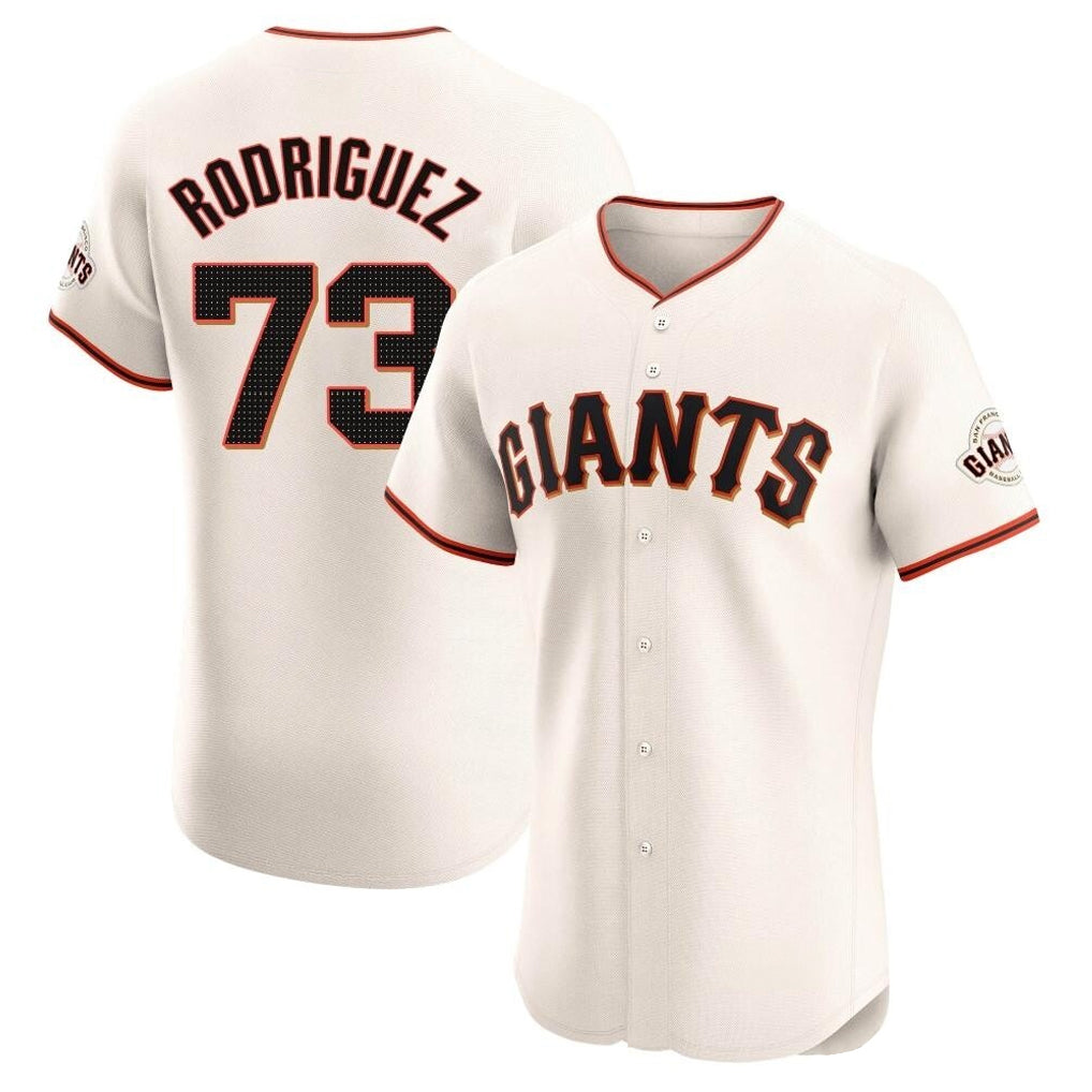 harde SF.Giants #73 Randy Rodriguez Player Cream Home Limited Elite Stitched Jerseys