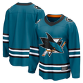 harde S.Jose Sharks Teal Home Breakaway Jerseys