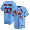 harde St. Louis Cardinals #33 Brendan Donovan Player Light Blue Home Limited Stitched Jerseys