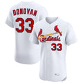 harde St. Louis Cardinals #33 Brendan Donovan Player White Home Limited Elite Stitched Jerseys