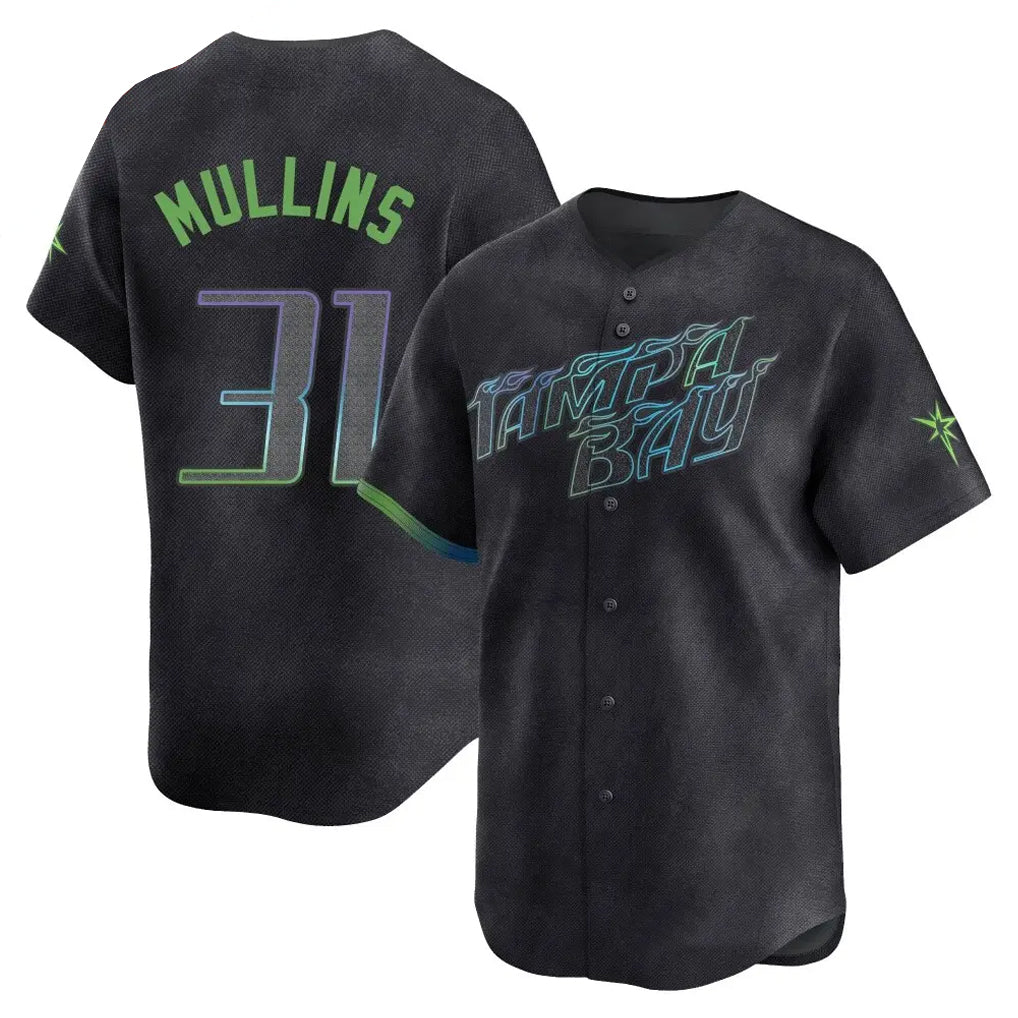 harde TB.Rays #31 Cedric Mullins Player Black City Connect Home Limited Stitched Jerseys