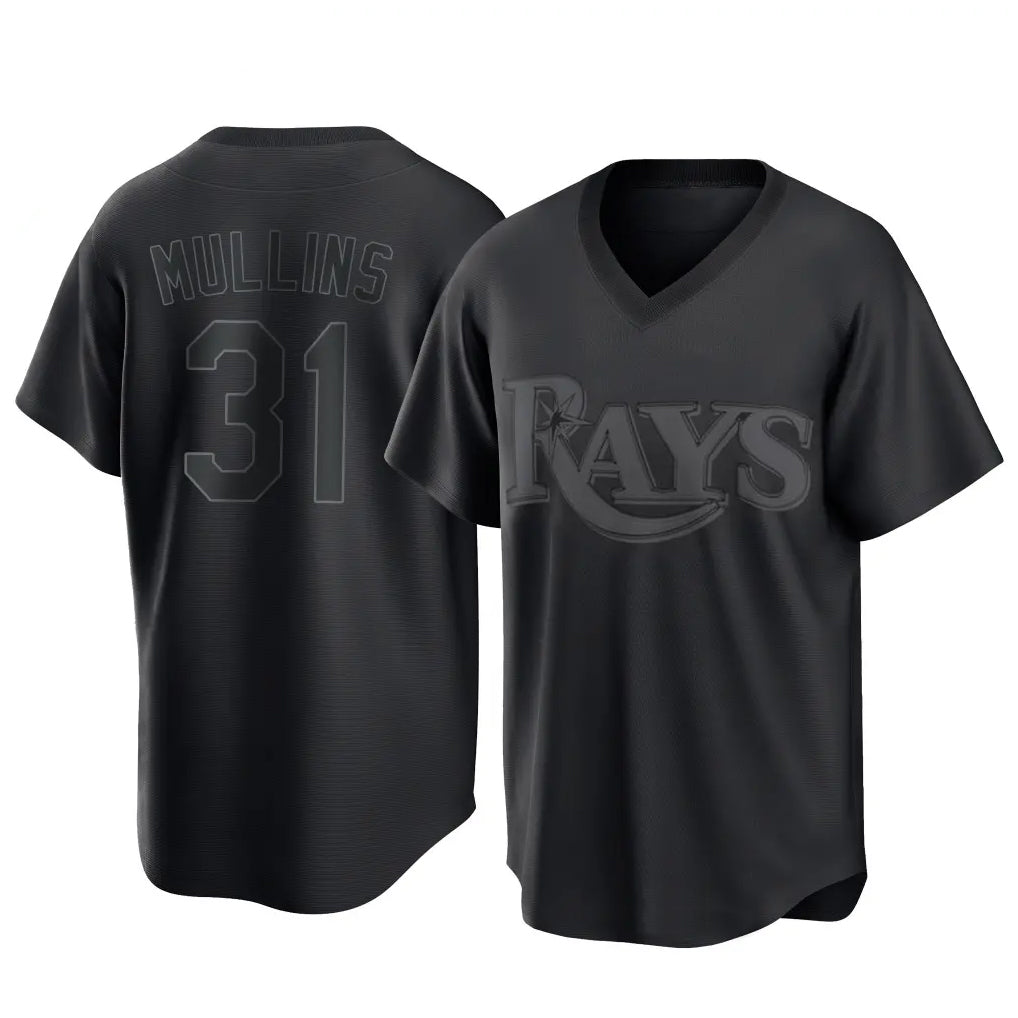 harde TB.Rays #31 Cedric Mullins Player Black Home Game Stitched Jerseys