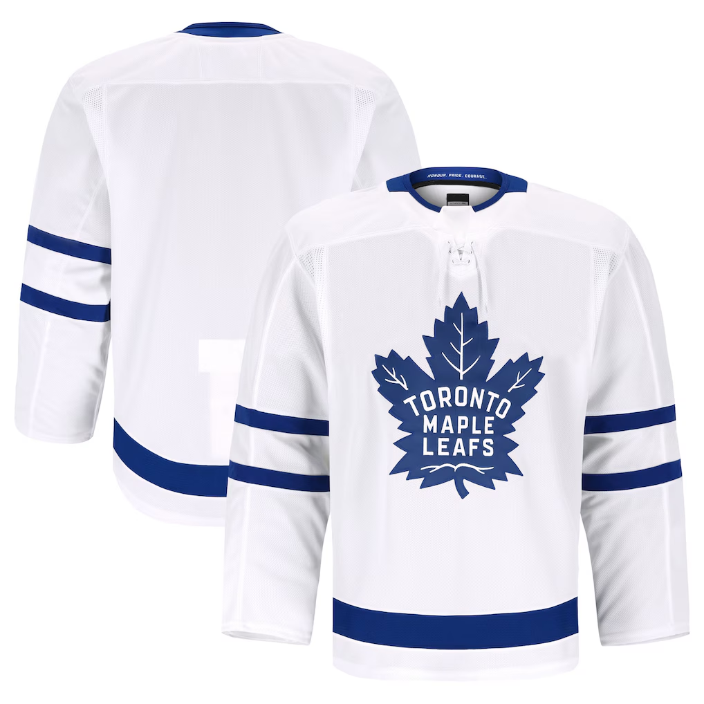 harde T.Maple Leafs White Away Authentic Pro Jerseys
