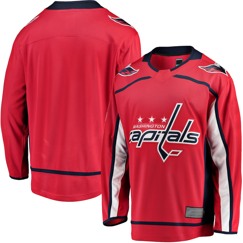 harde W.Capitals Red Breakaway Home Jerseys