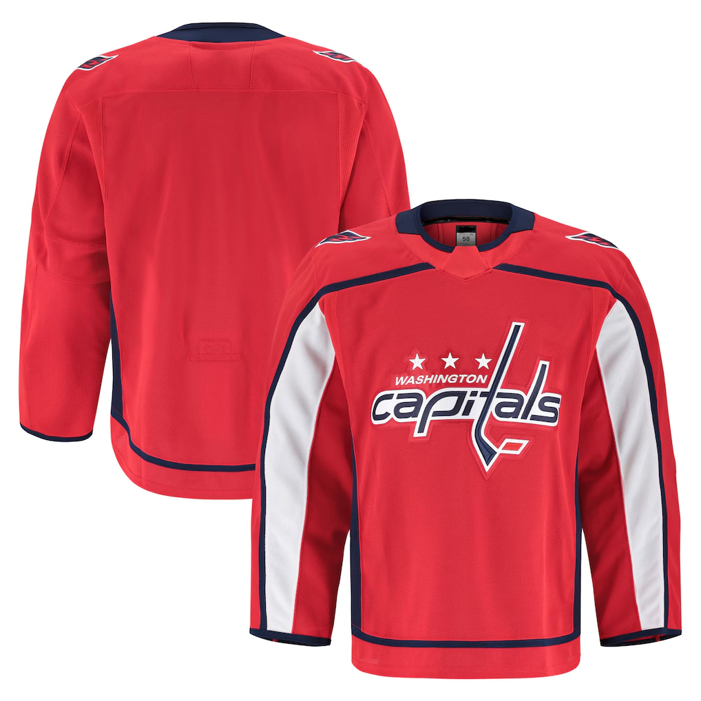 harde W.Capitals Red Home Authentic Pro Jerseys
