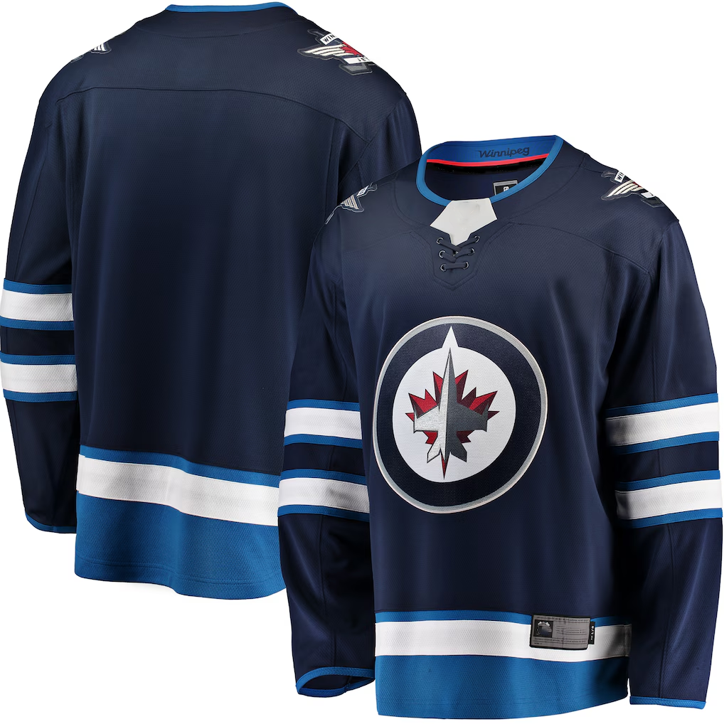 harde W.Jets Blue Breakaway Home Jerseys