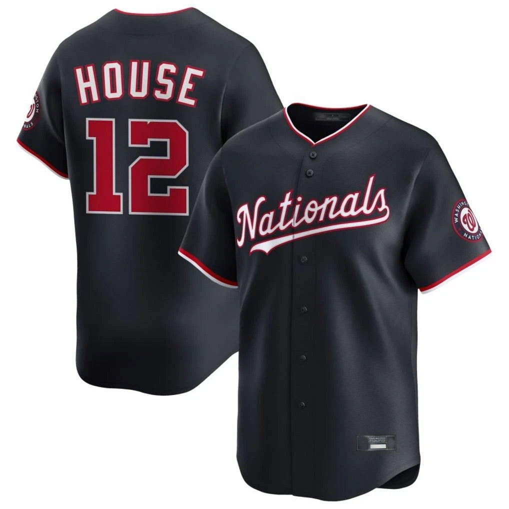 harde W.Nationals #12 Brady House Player Navy Alternate Limited Game Stitched Jerseys