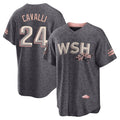 harde W.Nationals #24 Cade Cavalli Player Gray City Connect Stitched Jerseys