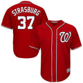 harde W.Nationals #37 Stephen Strasburg Player Red Cool Alternate Player Stitched Jerseys