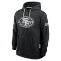 harde SF.49ers Black 2026 Salute to Service Sideline Dri-FIT Pullover Hoodie Jerseys