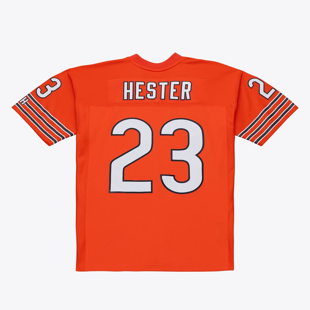 harde C.Bears #23 Devin Hester Mitchell & Ness Dark Orange 2006 Legacy Replica Player Jersey